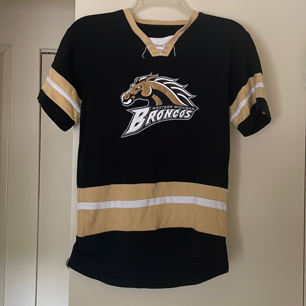 Western Michigan University Hockey Jersey SHIRT
